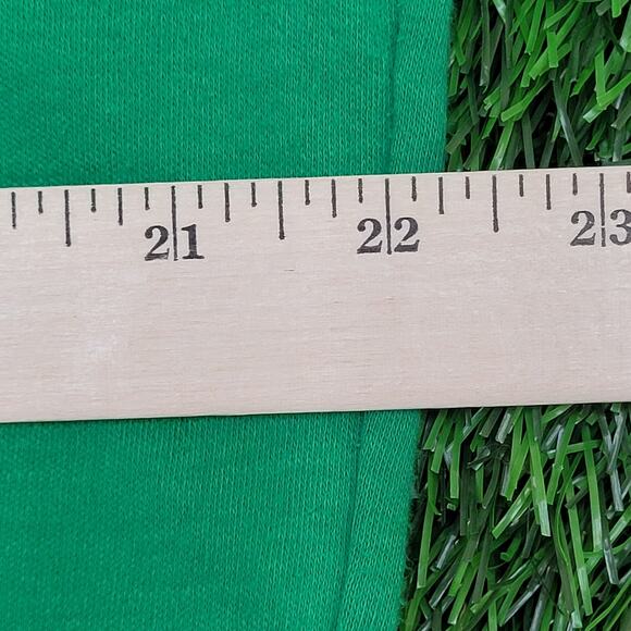 Vintage 90s 417 Van-Heusen Polo Shirt L/XL 22x28 Green - Picture 4 of 13